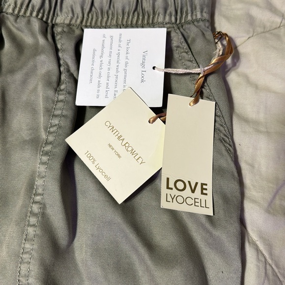 NEW WITH TAGS CYNTHIA ROWLEY LYOCELL TIE WAIST PANTS SIZE XL - Picture 3 of 5